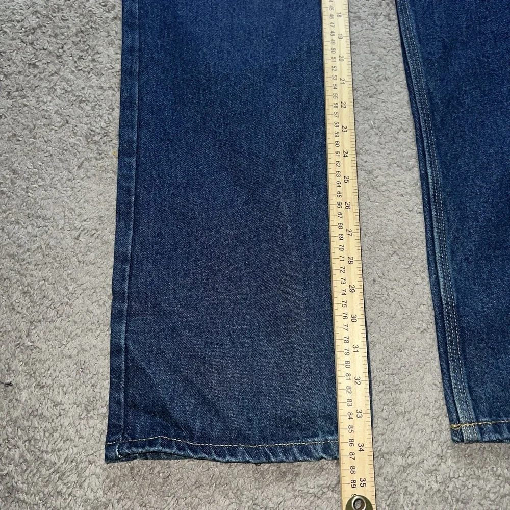 Vintage Carhartt Jeans Mens Straight Fit Relaxed Leg Denim B18 38x34